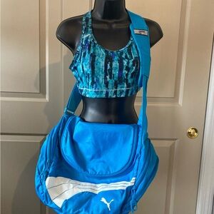 Puma Vibrant Blue Gym Bag